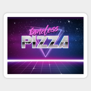 boneless pizza retro meme Sticker